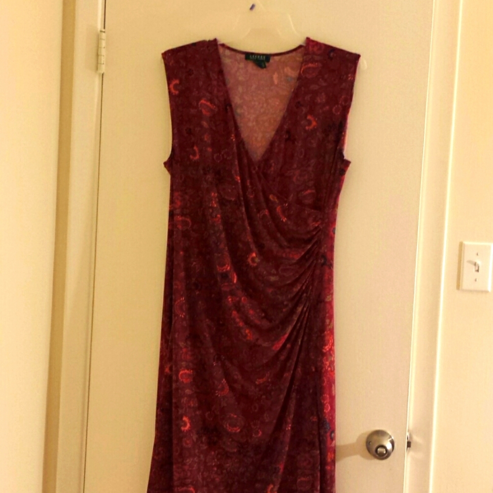 Ralph Lauren cross-body dress